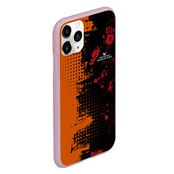 Чехол iPhone 11 Pro матовый Zombie Blood State of Decay, цвет: 3D-розовый — фото 2