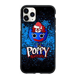 Чехол iPhone 11 Pro матовый POPPY PLAYTIME ПОППИ ПЛЕЙТАЙМ СНЕЖИНКИ