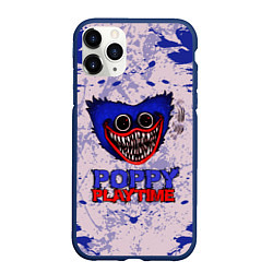 Чехол iPhone 11 Pro матовый POPPY PLAYTIME BLUE - ПОППИ ПЛЕЙТАЙМ, цвет: 3D-тёмно-синий