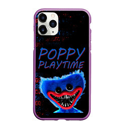 Чехол iPhone 11 Pro матовый Хагги ВАГГИ Poppy Playtime, цвет: 3D-фиолетовый