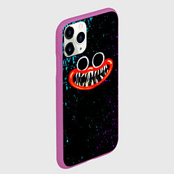 Чехол iPhone 11 Pro матовый POPPY PLAYTIME ПОППИ ПЛЕЙТАЙМ МОРДОЧКА ХАГГИ ВАГГИ, цвет: 3D-фиолетовый — фото 2