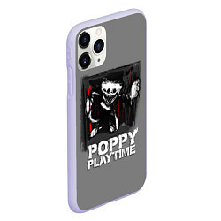 Чехол iPhone 11 Pro матовый POPPY PLAYTIME - ПОППИ ПЛЕЙТАЙМ РИСУНОК, цвет: 3D-светло-сиреневый — фото 2