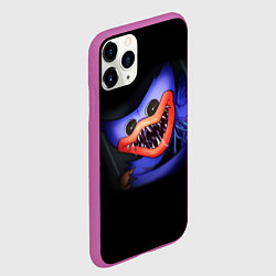 Чехол iPhone 11 Pro матовый POPPY PLAYTIME ХАГГИ ВАГГИ ЗЛОЙ, цвет: 3D-фиолетовый — фото 2