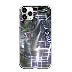 Чехол iPhone 11 Pro матовый Light Kevlar, цвет: 3D-белый
