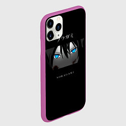 Чехол iPhone 11 Pro матовый Взгляд Ято Noragami, цвет: 3D-фиолетовый — фото 2