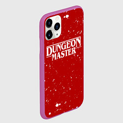 Чехол iPhone 11 Pro матовый DUNGEON MASTER BLOOD ГАЧИМУЧИ КРАСНЫЙ, цвет: 3D-фиолетовый — фото 2