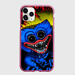 Чехол iPhone 11 Pro матовый POPPY PLAYTIME ХАГИ ВАГИ, Я ПОЙМАЮ ТЕБЯ!, цвет: 3D-малиновый
