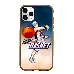 Чехол iPhone 11 Pro матовый Kuroko no basket Kuroko Tetsuya, цвет: 3D-коричневый