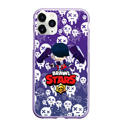 Чехол iPhone 11 Pro матовый EDGAR BRAWL STARS, ЛУЧШИЙ УБИЙЦА, цвет: 3D-светло-сиреневый