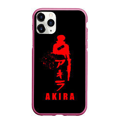 Чехол iPhone 11 Pro матовый Shoutarou Kaneda - Akira, цвет: 3D-малиновый
