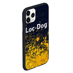 Чехол iPhone 11 Pro матовый Loc-Dog Арт, цвет: 3D-черный — фото 2