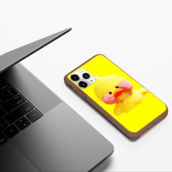 Чехол iPhone 11 Pro матовый УТЯ ЛАЛАФАНФАН, цвет: 3D-коричневый — фото 2