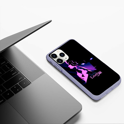 Чехол iPhone 11 Pro матовый Сон Джин Ву - Solo Leveling / 3D-Светло-сиреневый – фото 3