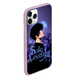 Чехол iPhone 11 Pro матовый Sung Jinwoo - Solo Leveling, цвет: 3D-розовый — фото 2