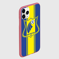Чехол iPhone 11 Pro матовый ФК - Ростов, цвет: 3D-малиновый — фото 2