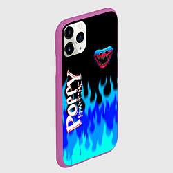 Чехол iPhone 11 Pro матовый Poppy Playtime - Fire, цвет: 3D-фиолетовый — фото 2