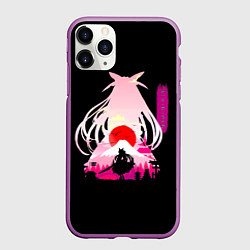 Чехол iPhone 11 Pro матовый Котори Ицука - Рандеву с жизнью, цвет: 3D-фиолетовый