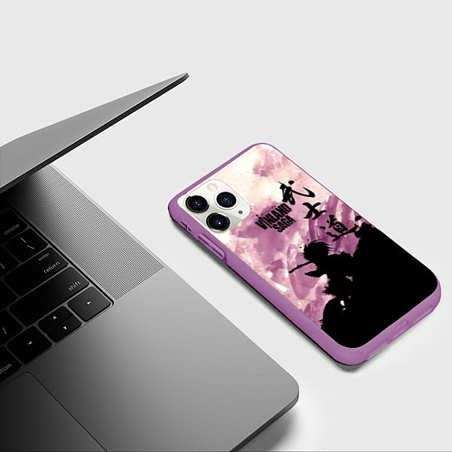 Чехол iPhone 11 Pro матовый Сага о Винланде - Vinland Saga / 3D-Фиолетовый – фото 3