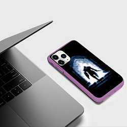 Чехол iPhone 11 Pro матовый Избранный мертвец, цвет: 3D-фиолетовый — фото 2