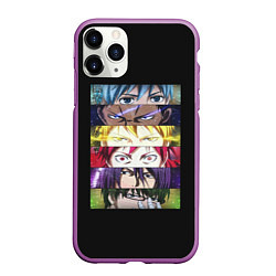 Чехол iPhone 11 Pro матовый Kuroko No Basket, цвет: 3D-фиолетовый