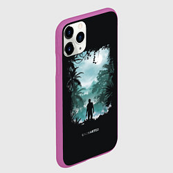 Чехол iPhone 11 Pro матовый Спина Нейтана, цвет: 3D-фиолетовый — фото 2