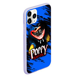 Чехол iPhone 11 Pro матовый POPPY PLAYTIME GAME ИГРА ПОППИ ПЛЕЙТАЙМ, цвет: 3D-светло-сиреневый — фото 2