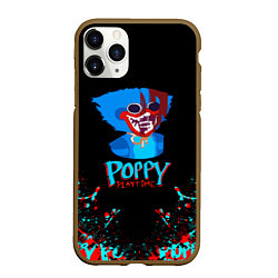 Чехол iPhone 11 Pro матовый ХАГГИ ВАГГИ Poppy Playtime, цвет: 3D-коричневый