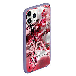 Чехол iPhone 11 Pro матовый Коллекция Get inspired! Лилия Абстракция L-1-fl-47, цвет: 3D-серый — фото 2