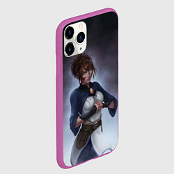 Чехол iPhone 11 Pro матовый Красотка Марси, цвет: 3D-фиолетовый — фото 2