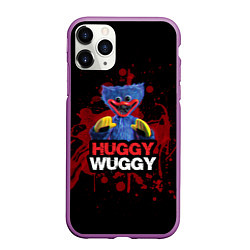 Чехол iPhone 11 Pro матовый 3D Хаги ваги Huggy Wuggy Poppy Playtime