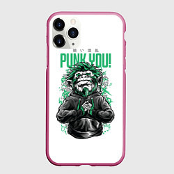 Чехол iPhone 11 Pro матовый Punk you!