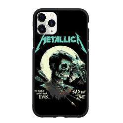 Чехол iPhone 11 Pro матовый Metallica - Sad But True, цвет: 3D-черный