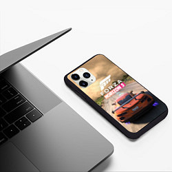 Чехол iPhone 11 Pro матовый Forza Horizon 5 Игра, цвет: 3D-черный — фото 2