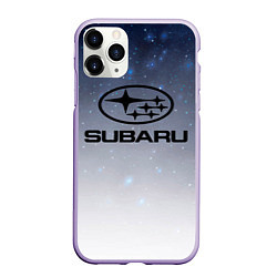 Чехол iPhone 11 Pro матовый SUBARU авто, супер