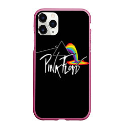 Чехол iPhone 11 Pro матовый PINK FLOYD - ПИНК ФЛОЙД ЛУЖА, цвет: 3D-малиновый