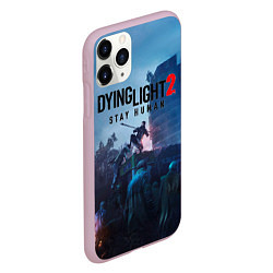 Чехол iPhone 11 Pro матовый Dying Light: Stay Human, цвет: 3D-розовый — фото 2