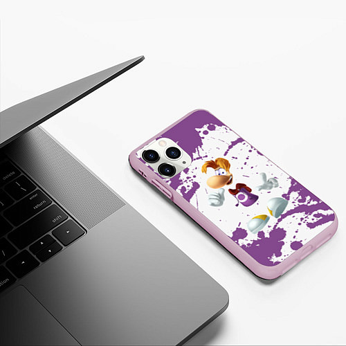 Чехол iPhone 11 Pro матовый РЭЙМАН RAYMAN LEGENDS / 3D-Розовый – фото 3