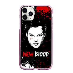 Чехол iPhone 11 Pro матовый Декстер Новая Кровь Dexter New Blood, цвет: 3D-розовый