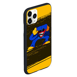 Чехол iPhone 11 Pro матовый HUGGY WUGGY Краски, цвет: 3D-черный — фото 2