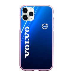 Чехол iPhone 11 Pro матовый Volvo Sport Auto, цвет: 3D-розовый