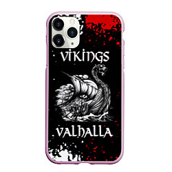 Чехол iPhone 11 Pro матовый Викинги: Вальхалла Vikings: Valhalla, цвет: 3D-розовый