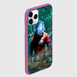 Чехол iPhone 11 Pro матовый Prey game, цвет: 3D-фиолетовый — фото 2