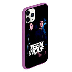 Чехол iPhone 11 Pro матовый Волчонок Teen Wolf, цвет: 3D-фиолетовый — фото 2