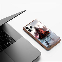 Чехол iPhone 11 Pro матовый Элой Horizon Forbidden West game, цвет: 3D-коричневый — фото 2