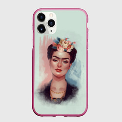 Чехол iPhone 11 Pro матовый Фрида Кало де Ривера