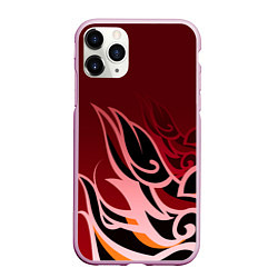 Чехол iPhone 11 Pro матовый ТОМА GENSHIN IMPACT, цвет: 3D-розовый