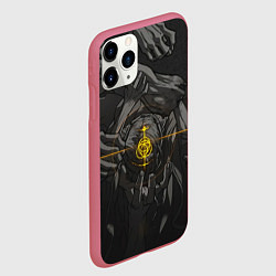 Чехол iPhone 11 Pro матовый Босс Элдн Ринг, цвет: 3D-малиновый — фото 2