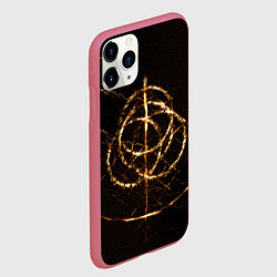 Чехол iPhone 11 Pro матовый ELDEN RING SYMBOL ВЕЛИКИЕ РУНЫ, цвет: 3D-малиновый — фото 2