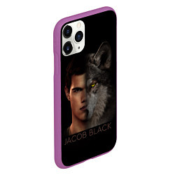 Чехол iPhone 11 Pro матовый Джейкоб Блэк, цвет: 3D-фиолетовый — фото 2