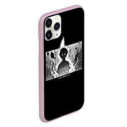 Чехол iPhone 11 Pro матовый МОБ ПСИХО PSYCHO, цвет: 3D-розовый — фото 2